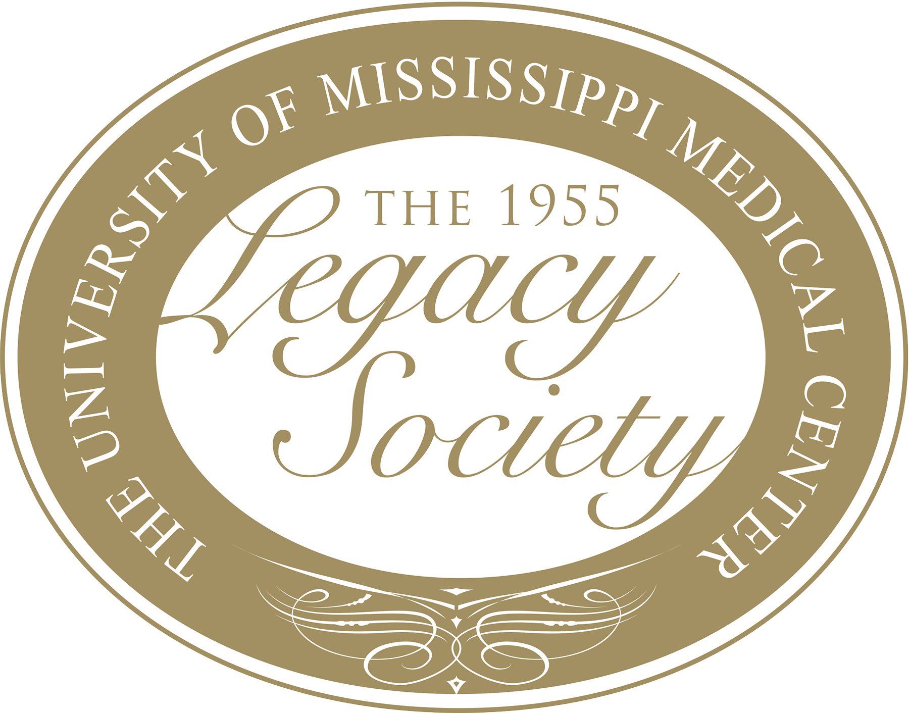 University of Mississippi Medical Center The 1955 Legacy Society logo